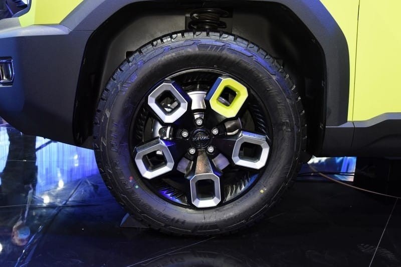 ... và vành la-zăng của Haval X Dog