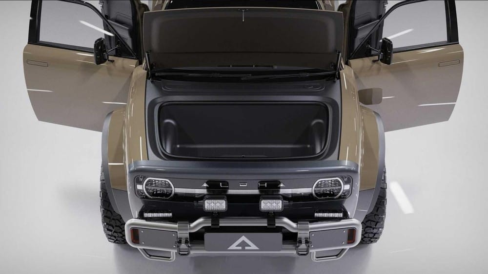 Cốp trước của Alpha Wolf Plus