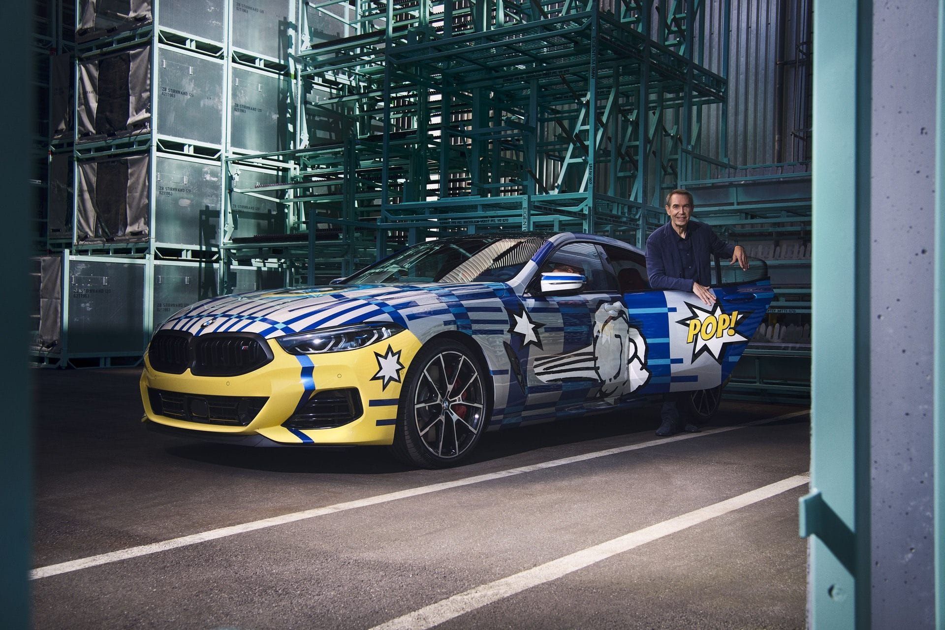 BMW 8 X JEFF KOONS