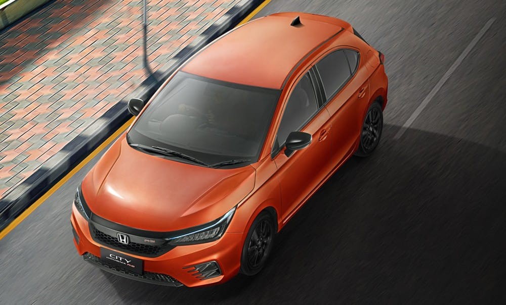 Honda City Hatchback 2021 màu cam bắt mắt Honda City Hatchback 2021 màu cam bắt mắt