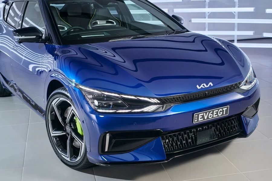 đầu xe Kia EV6 GT 2023