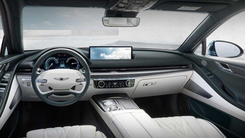 Nội thất của Genesis Electrified G80 Nội thất của Genesis Electrified G80