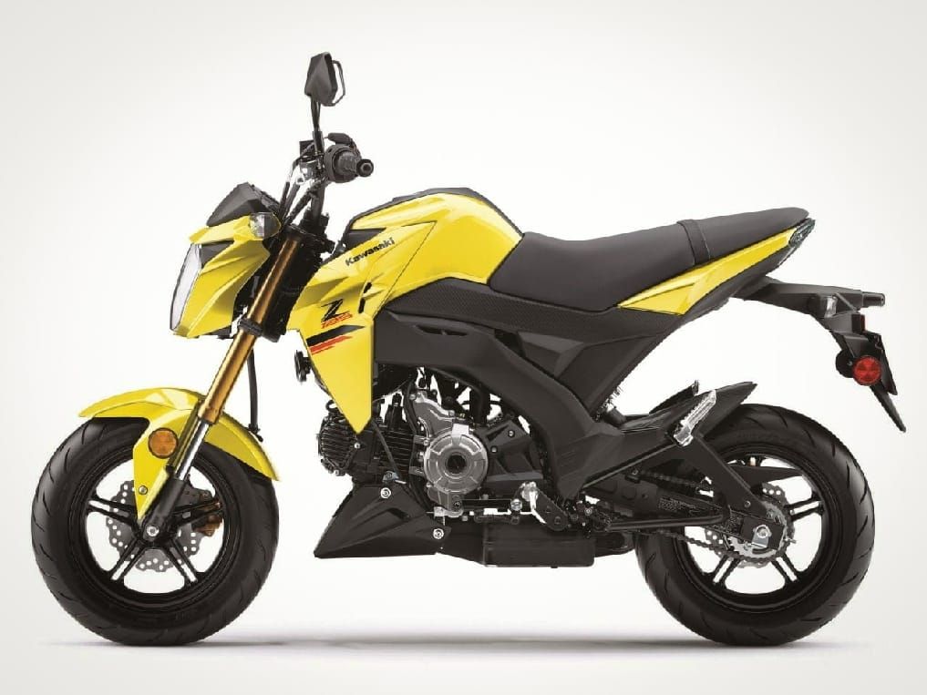 Bước sang phiên bản 2022, Kawasaki Z125 Pro có thêm các màu sắc mới.