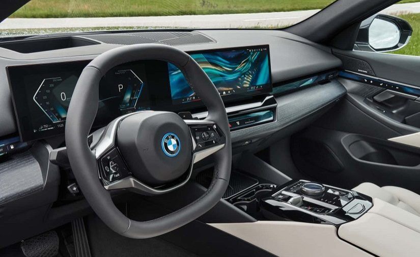 Nội thất BMW 530e và 550e 2024