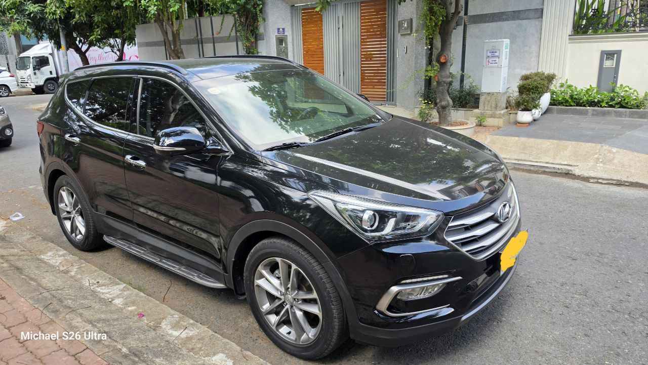 BÁN HYUNDAI SANTAFE BẢN FULL MÁY DẦU 2017