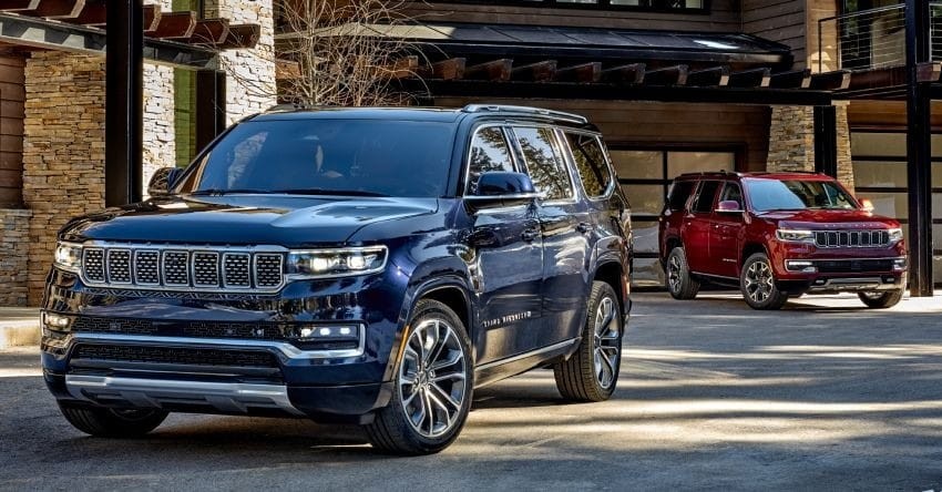 Jeep Wagoneer 2022 trình làng tại thị trường Mỹ Jeep Wagoneer và Grand Wagoneer 2022 trình làng tại thị trường Mỹ