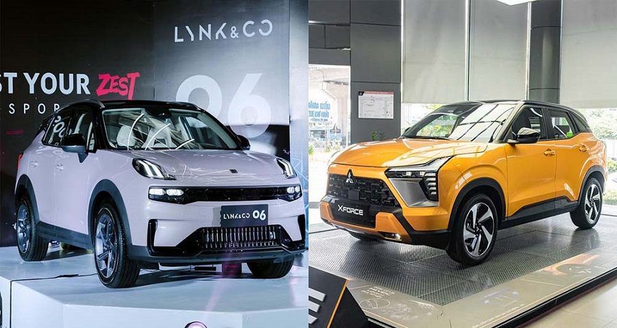 Lynk & Co 06 và Mitsubishi Xforce