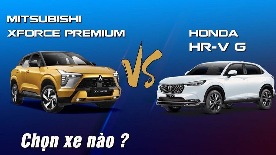 So sánh Mitsubishi XForce và Honda HR-V