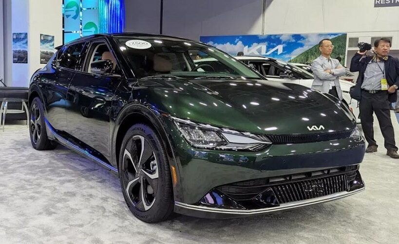 Kia EV6 2023 Phiên Bản Giới Hạn - Deep Forest Green