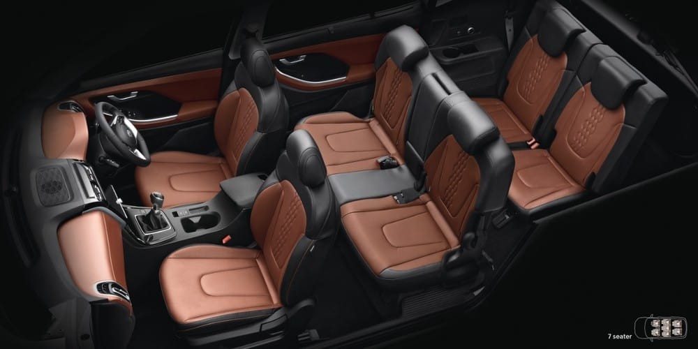 Nội thất của Hyundai Alcazar 2021 bản 7 chỗ