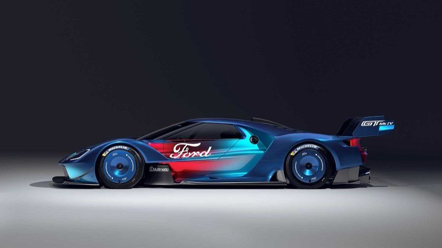 thân xe Ford GT Mk IV 2023
