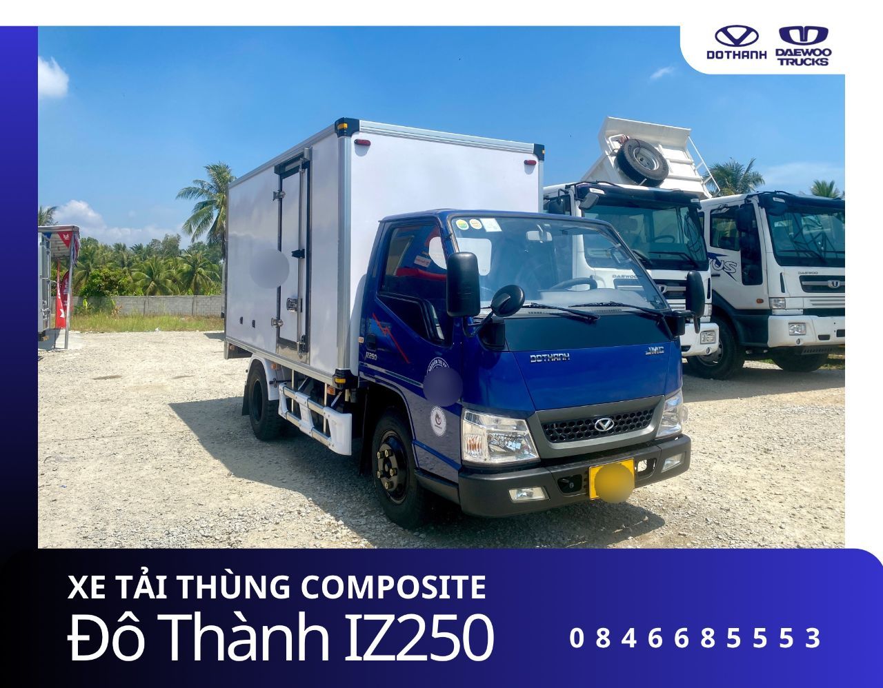 ‼️ ĐÔ THÀNH IZ250-THÙNG KÍN COMPOSITE ‼️ Tải trọng 2.5T |