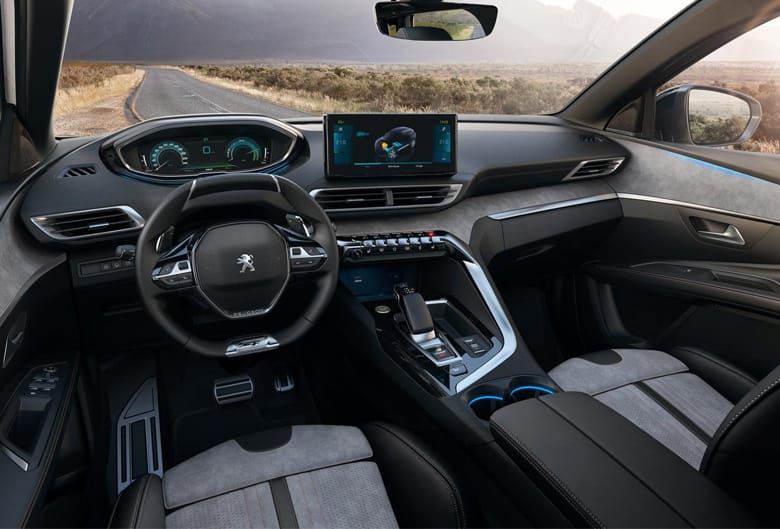 Khoang lái, bảng taplo, vô lăng Peugeot 3008 2021
