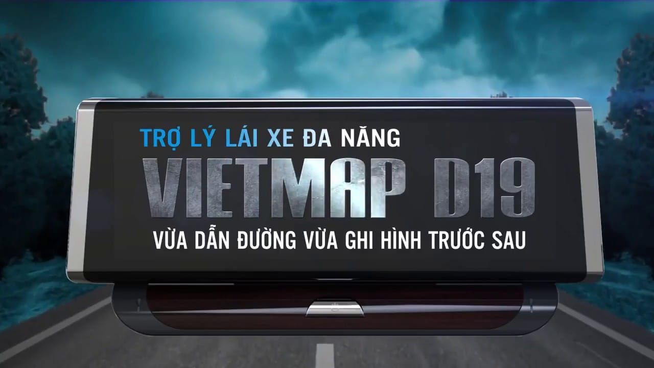 Camera hành trình Vietmap D19: Trợ lý lái xe đa nămg