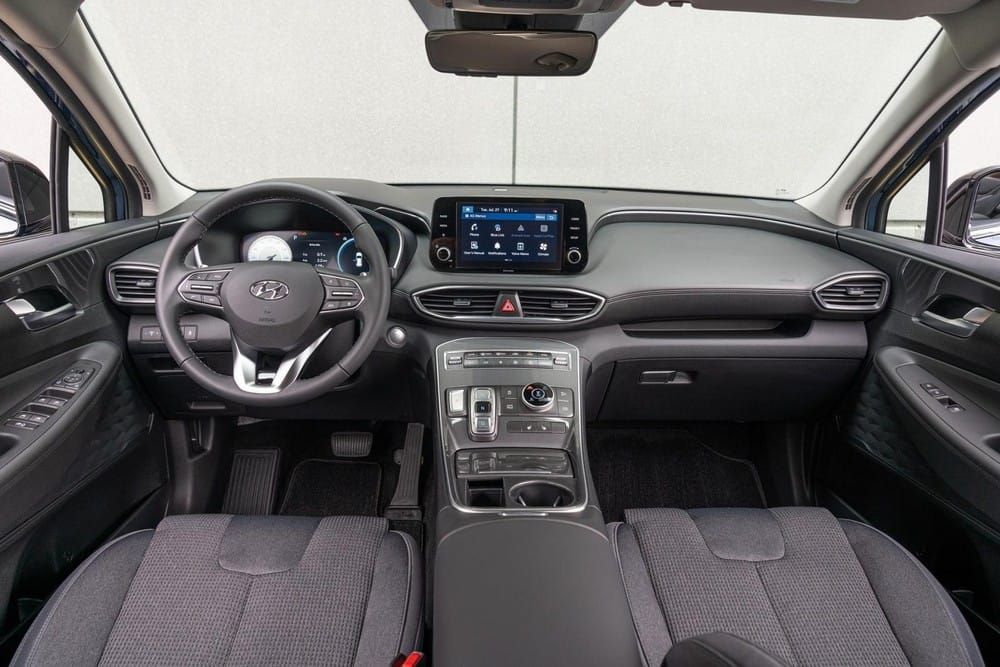 Nội thất bên trong Hyundai Santa Fe XRT 2022 Nội thất bên trong Hyundai Santa Fe XRT 2022