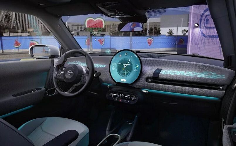 Nội thất Mini Cooper EV 2024