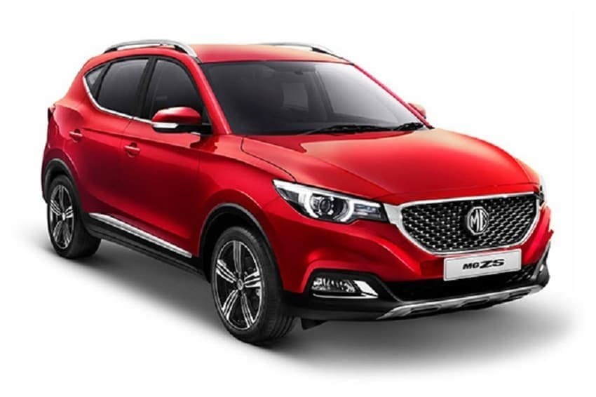 Mẫu xe MG ZS màu đỏ nổi bật xe MG ZS mau do