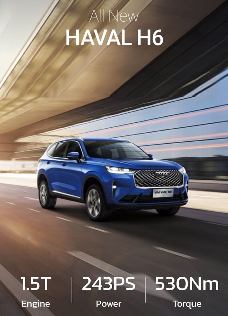 Thông số động cơ rò rỉ của Haval H6 Hybrid 2021