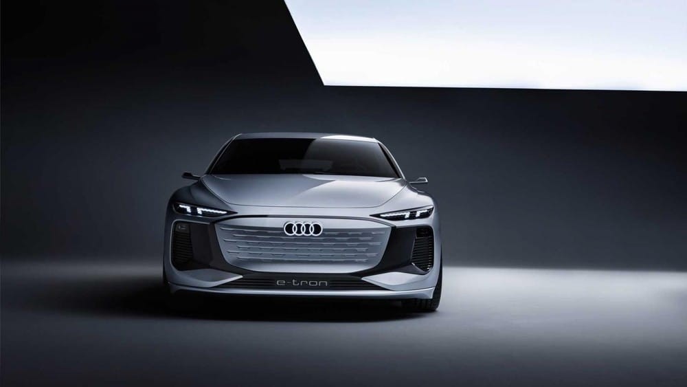 Đầu xe Audi A6 e-tron