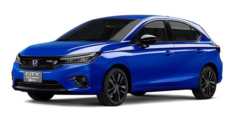 Honda City Hatchback e:HEV RS 2021 dành cho thị trường Thái Lan Honda City Hatchback 2021 phiên bản tiết kiệm xăng dành cho thị trường Thái Lan