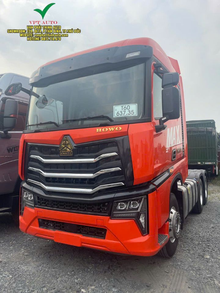 Xe đầu kéo Howo Max 460 bản full máy Weichai 2025-2026