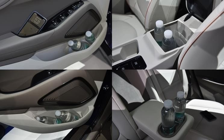 Hyundai ix35 2021 có nhiều ngăn chứa đồ tiện dụng ... và nhiều ngăn chứa đồ
