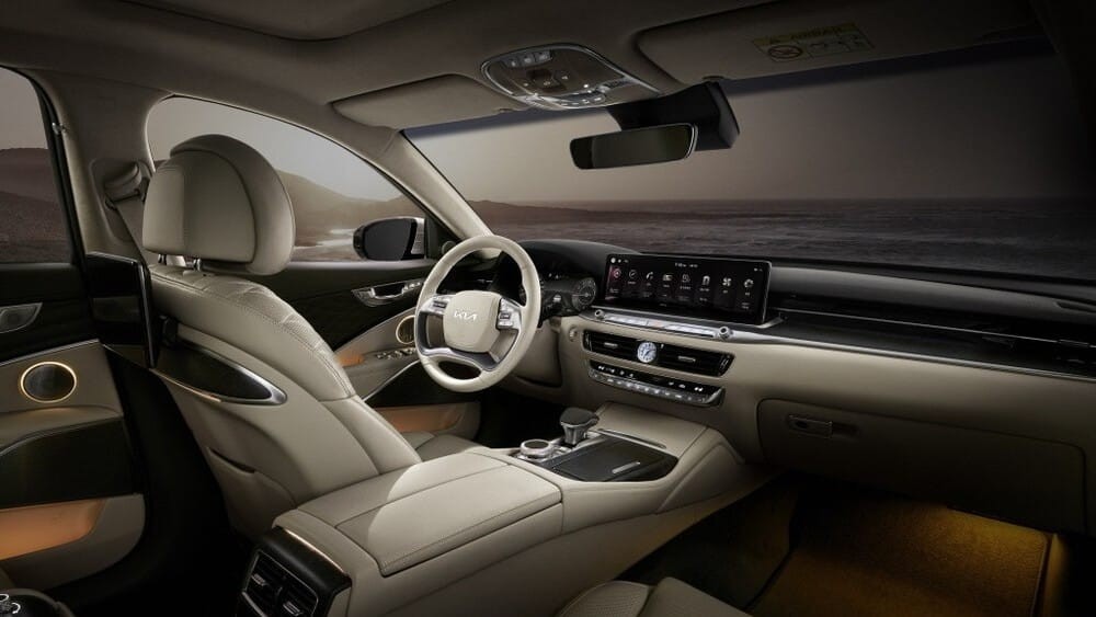 Nội thất của Kia K9 2021 vừa sang trọng vừa nhiều công nghệ