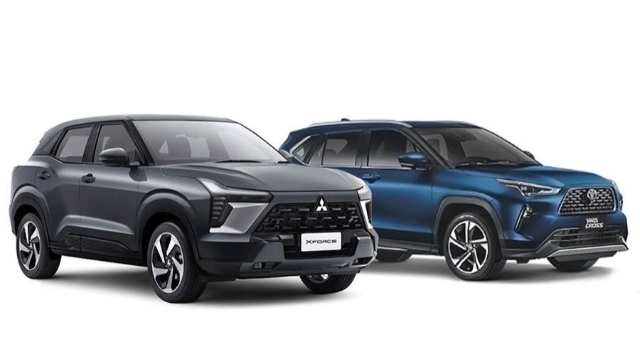 Đánh giá chi tiết Toyota Yaris Cross và Mitsubishi Xforce