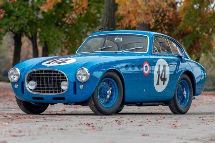 Phía trước của chiếc Ferrari 340 America 1952