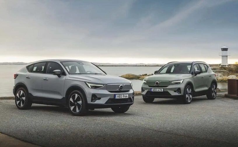 Volvo C40 và XC40 Recharge 2024