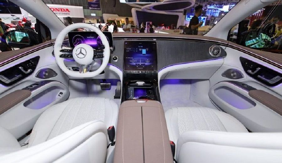 Nội thất Mercedes-Benz EQS 450+