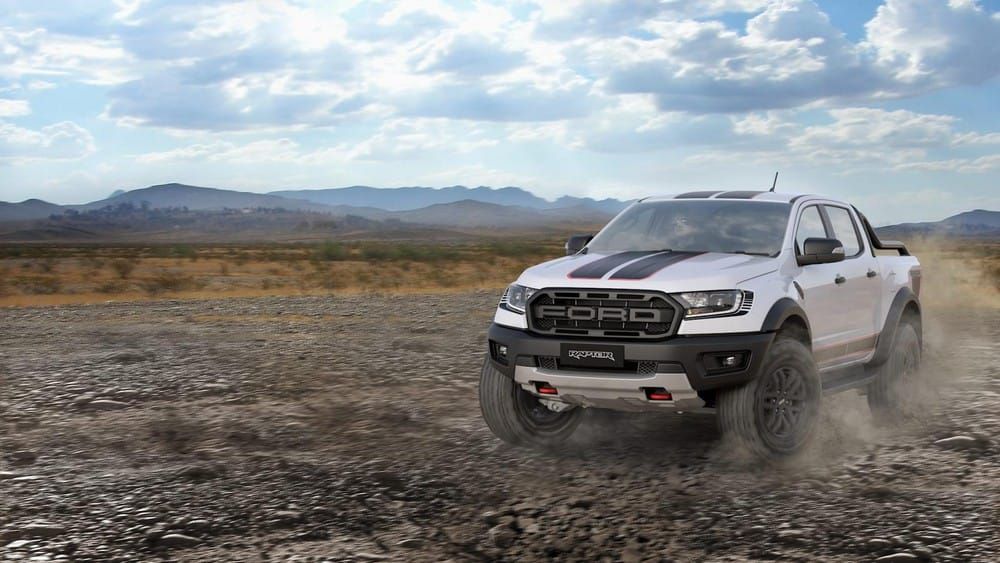 Cận cảnh đầu xe của Ford Ranger Raptor X 2021