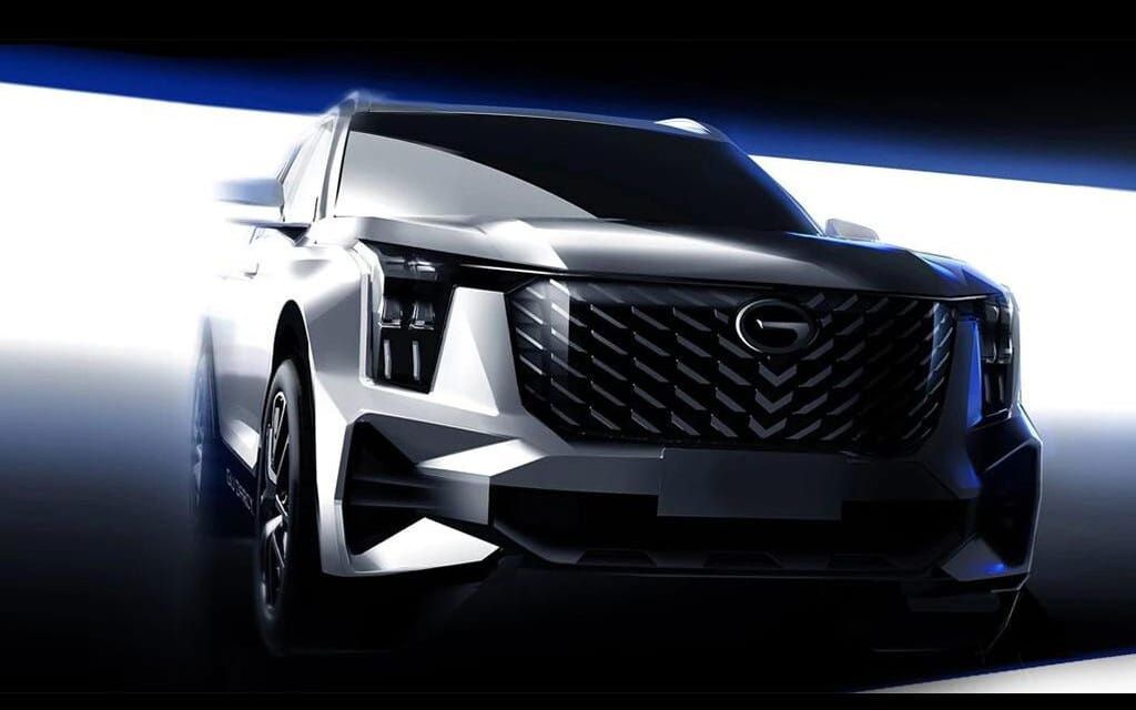 Thiết kế đầu xe của Trumpchi GS8 2022 Thiết kế đầu xe của Trumpchi GS8 2022