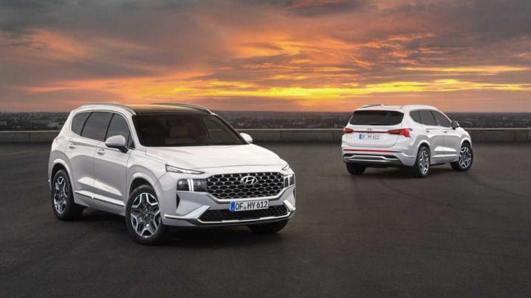 Đánh giá nội ngoại thất Hyundai Santafe 2021