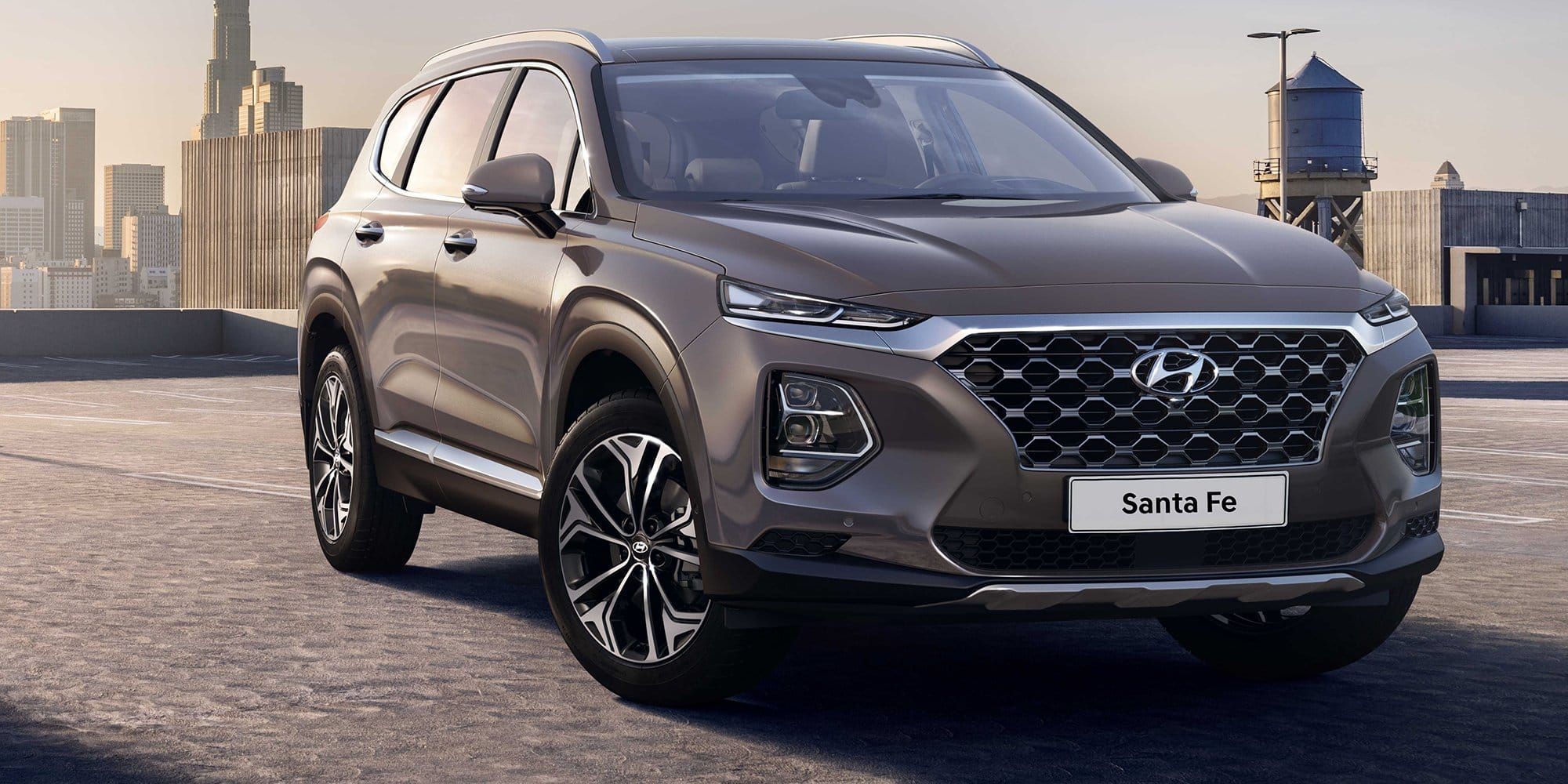 Ngoại thất Hyundai Santafe 2021