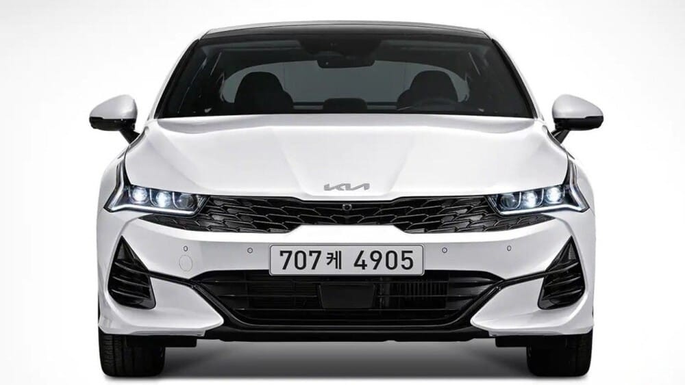 Kia K5 Hybrid 2022 có thêm mắt lưới tản nhiệt mới Kia K5 Hybrid 2022 có thêm mắt lưới tản nhiệt mới