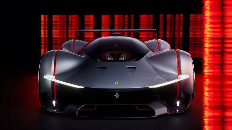 đầu xe Ferrari Vision Gran Turismo