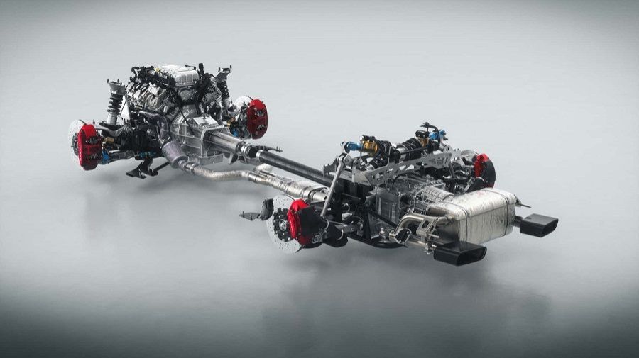 hệ thống treo Ford Mustang GTD 2025