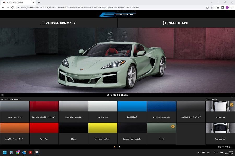 Chevrolet Corvette E-Ray 2024