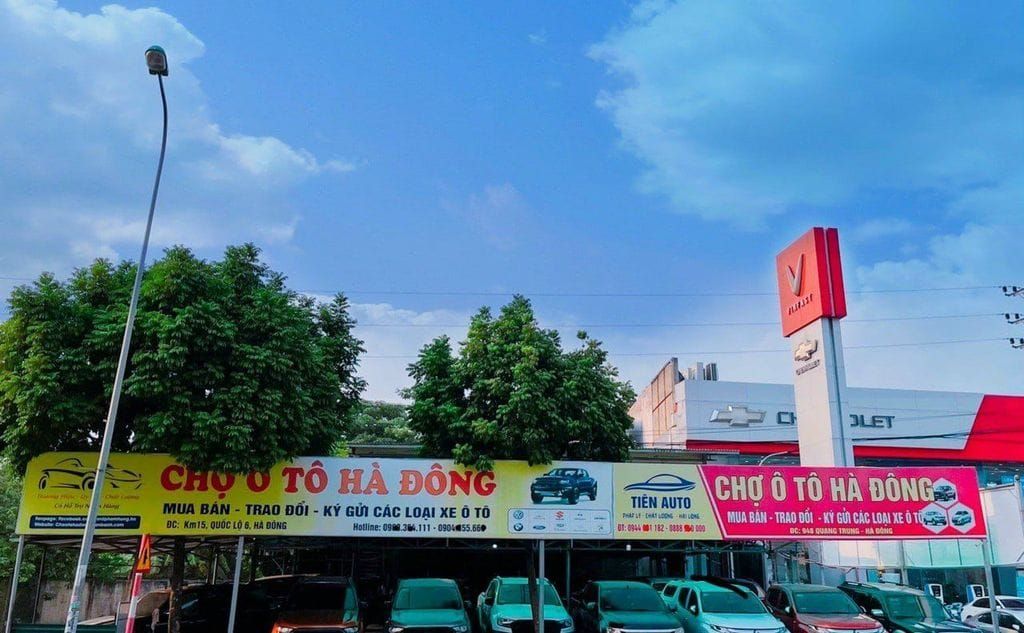 Chợ Ô tô Hà Đông