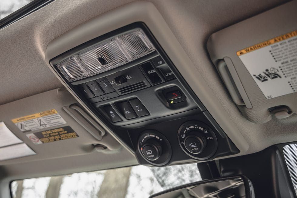 Các chi tiết ở Cabin