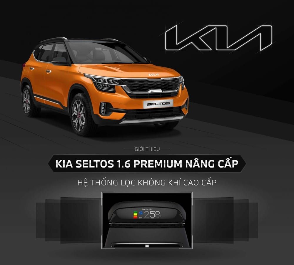 Kia Seltos 1.6 Premium bất ngờ lại được mở bán: logo mới, thêm hệ thống lọc không khí, giá không đổi 34