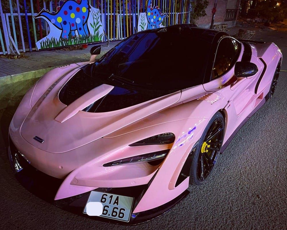 McLaren 720S độ N-Largo xuất hiện tại Quảng Ninh với bộ áo màu hồng đẹp mắt