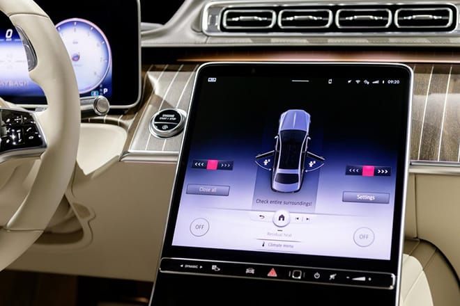 Nội thất Mercedes-Maybach S-Class 2021