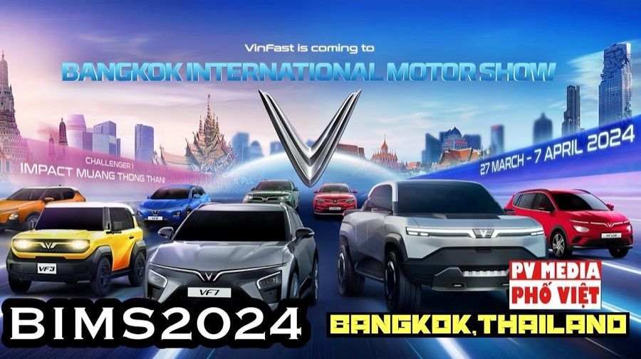 VinFast VF 3 tại Bangkok Motor Show 2024