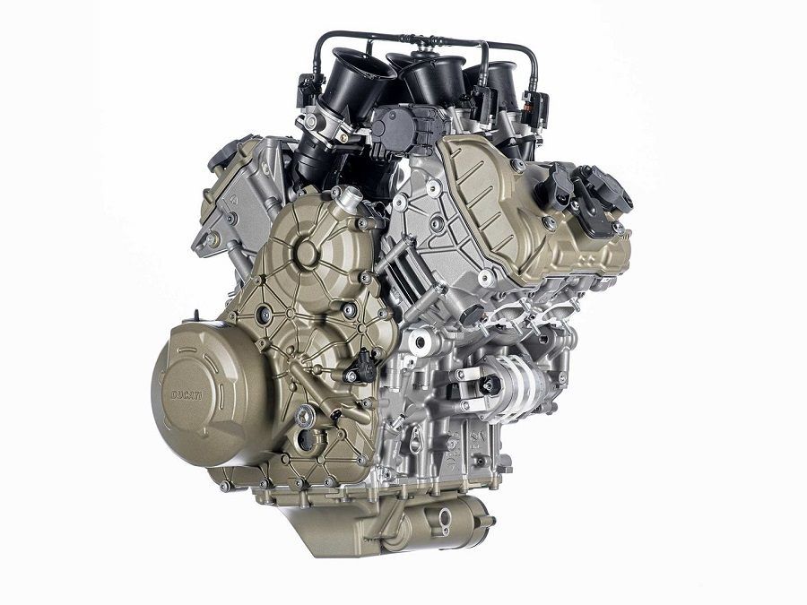 Động cơ Ducati Diavel V4 Spotted