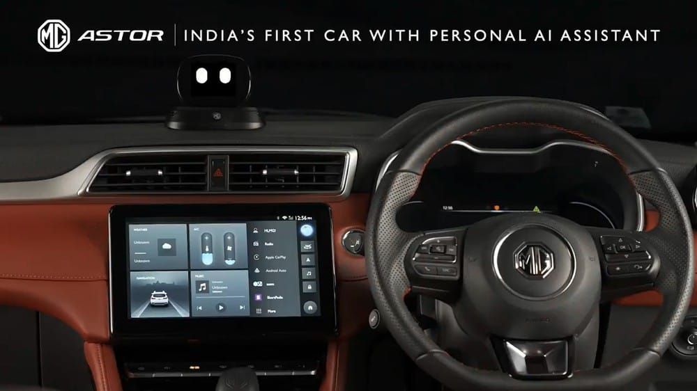 Thiết kế nội thất của MG Astor 2021 không thay đổi nhiều so với MG ZS cũ Thiết kế nội thất của MG Astor 2021 không thay đổi nhiều so với MG ZS cũ