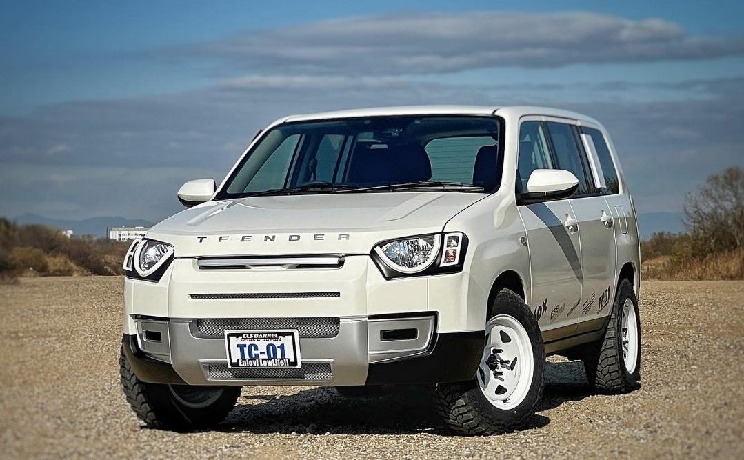 Toyota Probox TFENDER bản độ chế hoàn hảo của Land Rover Defender