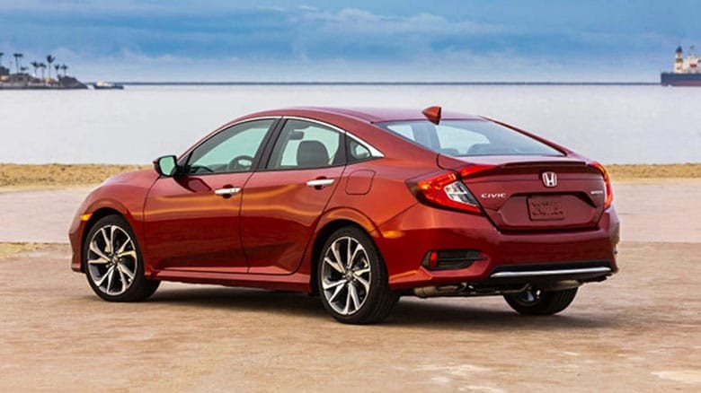 Đuôi xe Honda Civic 2021