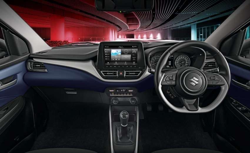 nội thất Suzuki Baleno 2022